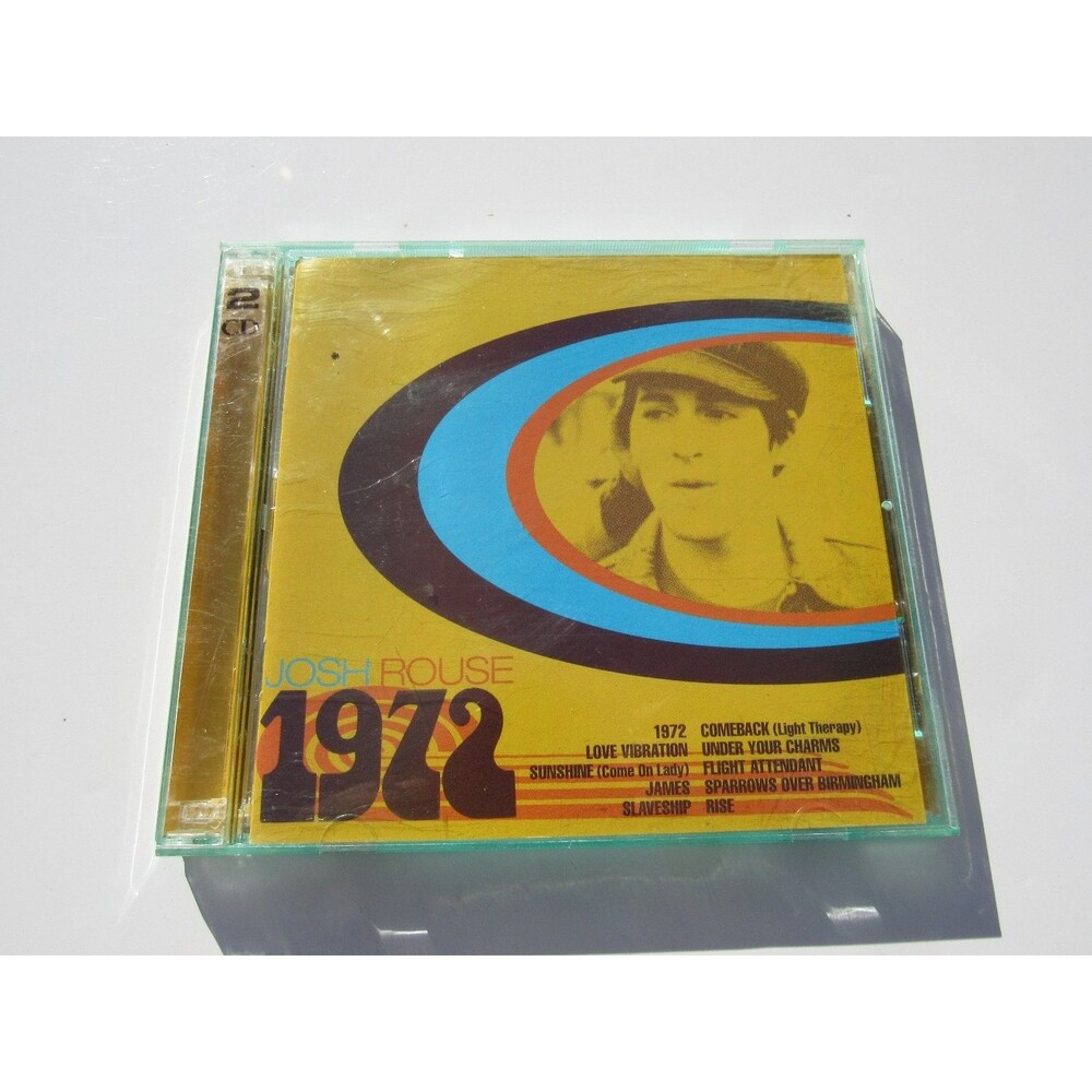 Josh Rouse – 1972 CD + DVD 2003 Indie Pop Rock Rykodisc